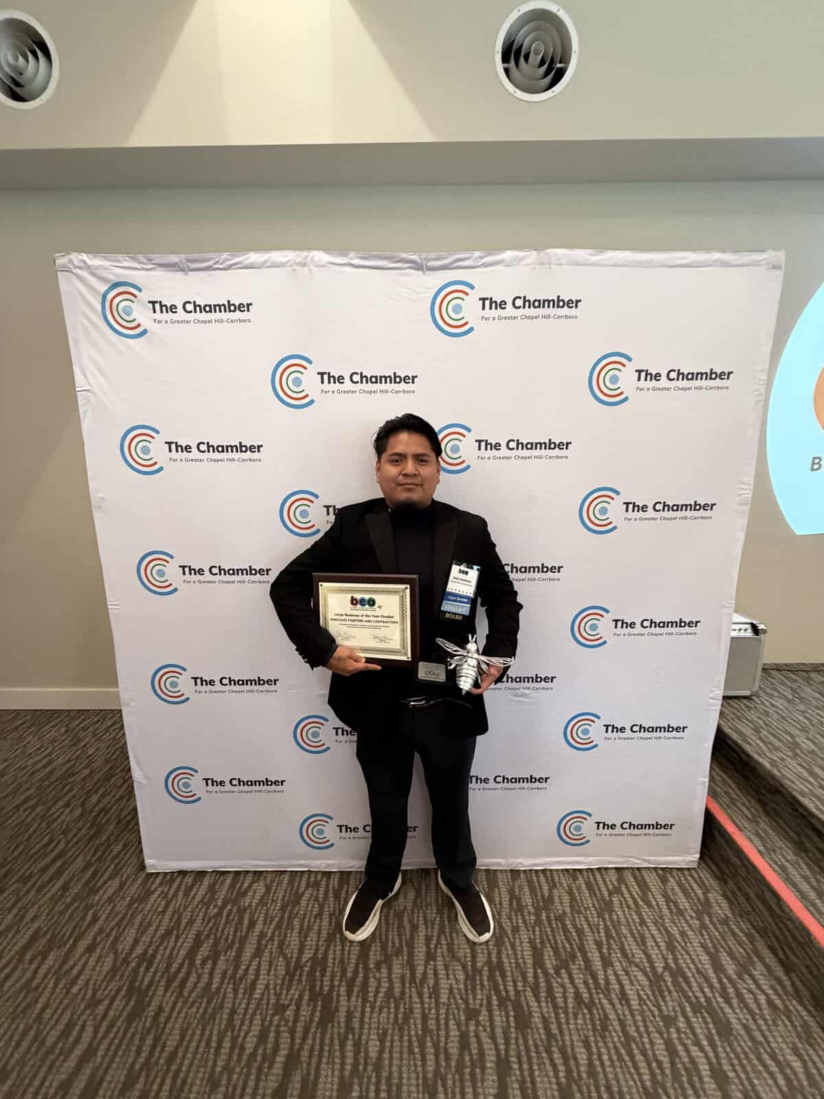 Gonzalez Painters and Contractors Honored with 2025 Business Excellence Award: Large Business of the Year