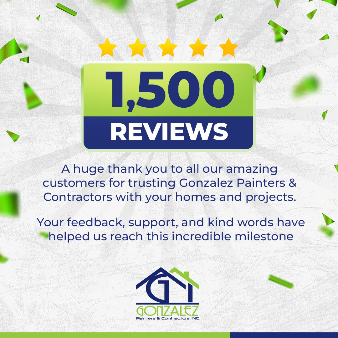 Celebrating 1,500 Google Reviews — Thank You for Your Trust!