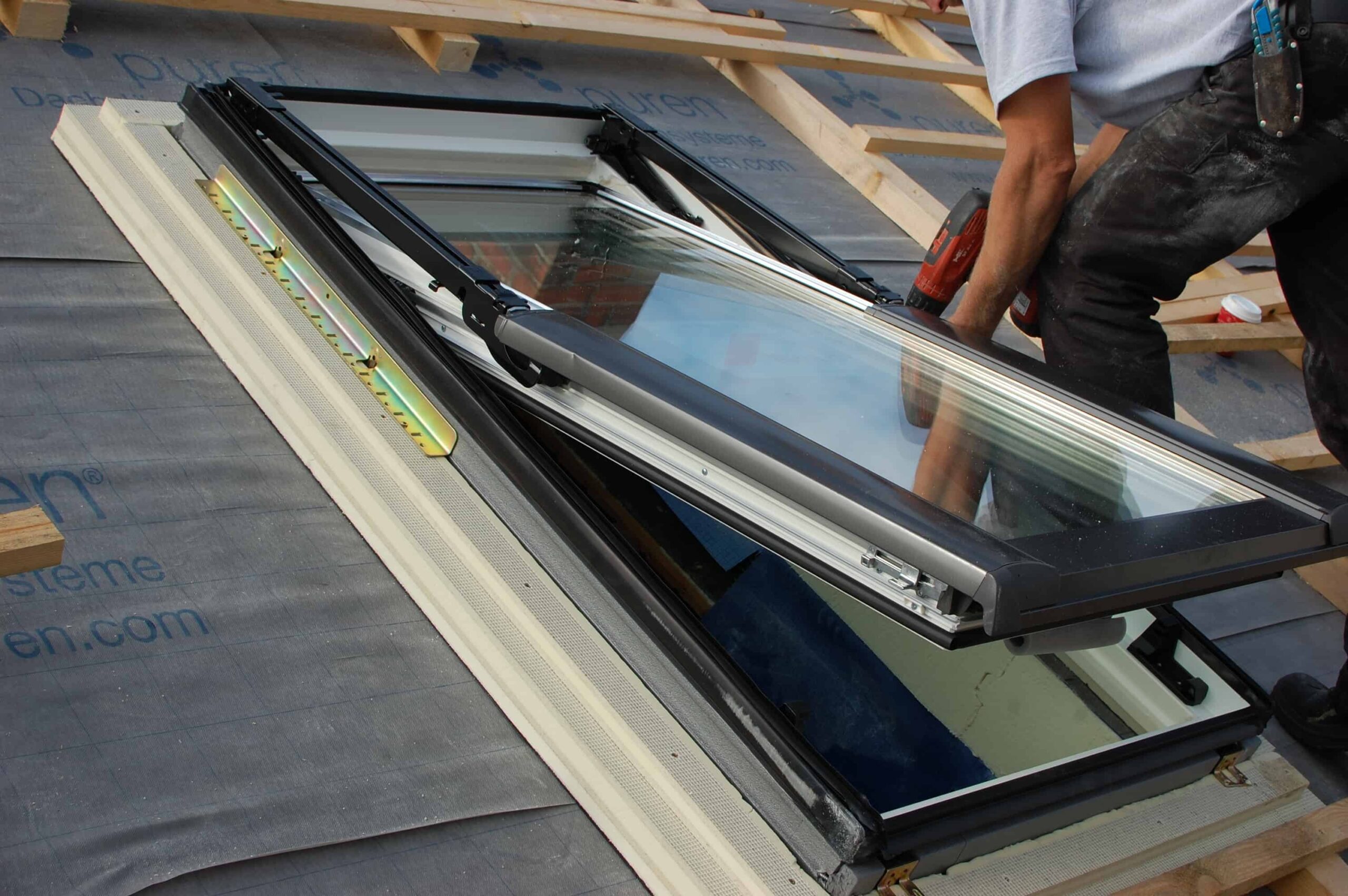 assembling fitting a roof window skylight with 2022 11 02 18 03 52 utc