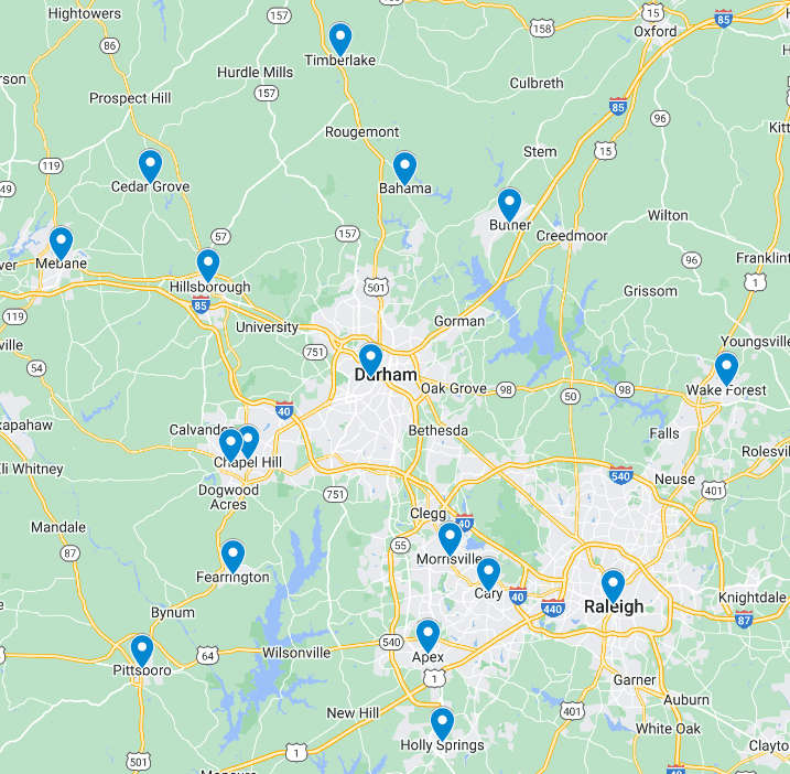 service areas location