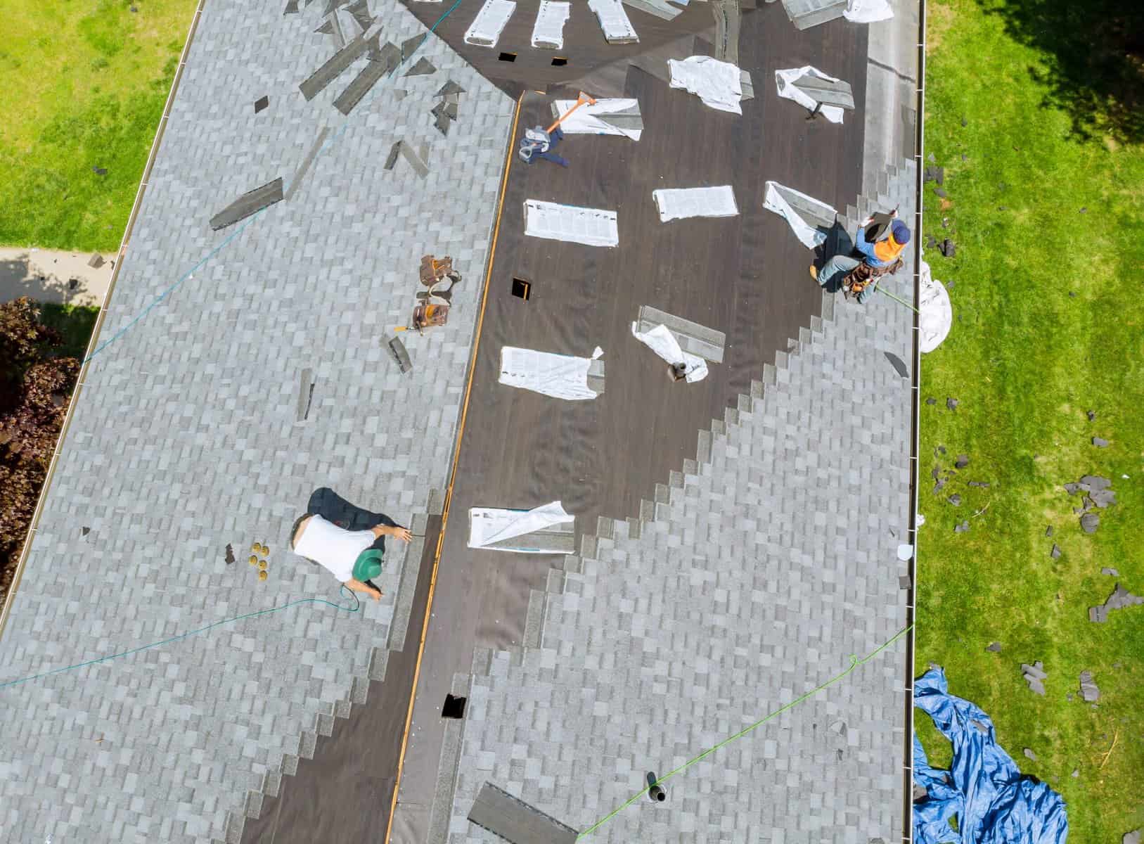 can a roof be repaired from the inside