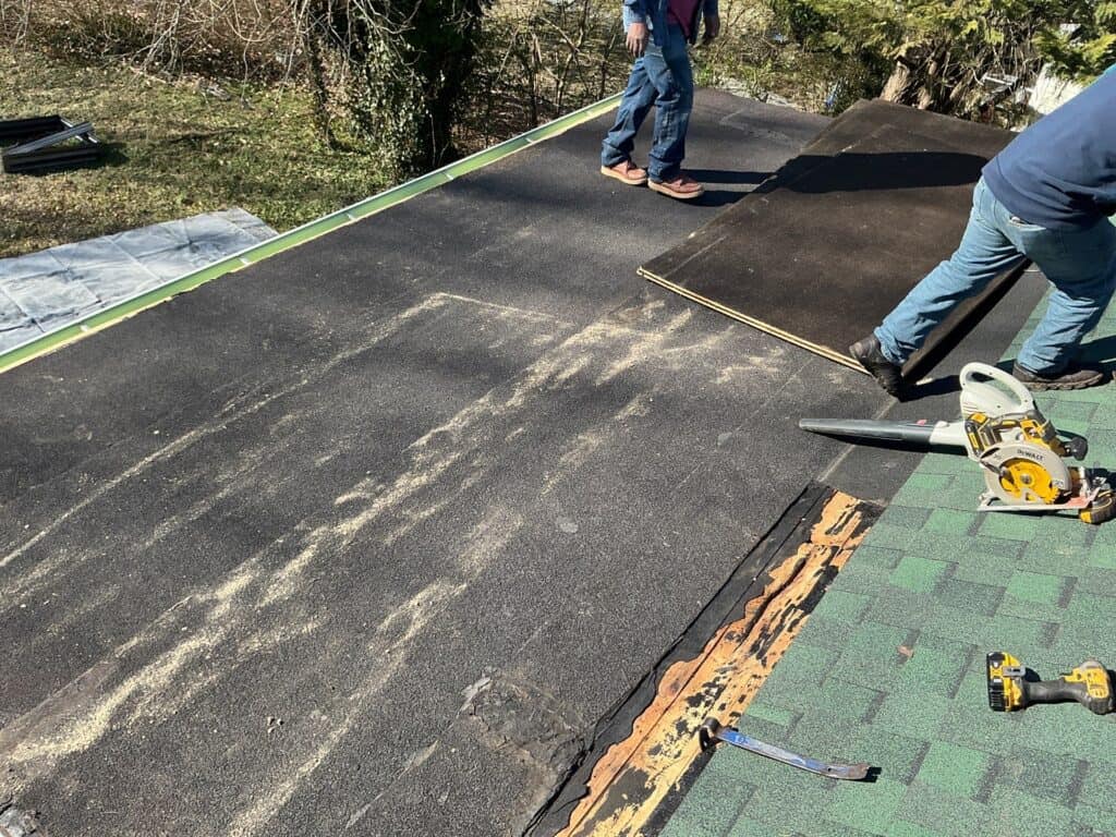 EPDM Rubber Roofing Installation