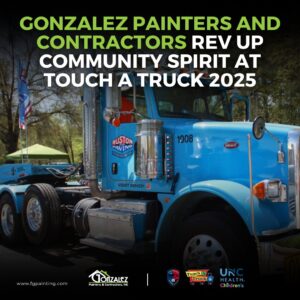 Gonzalez Painters and Contractors Rev Up Community Spirit at Touch A Truck 2025