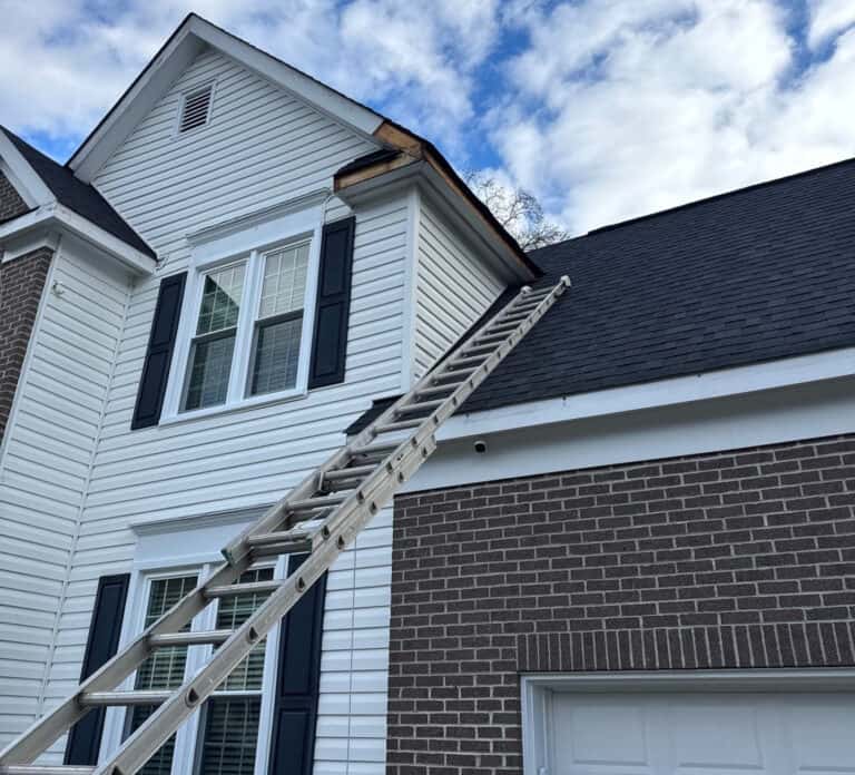 Do Gutters Add Value to Your Home? House with new gutters showing how they help increase home value