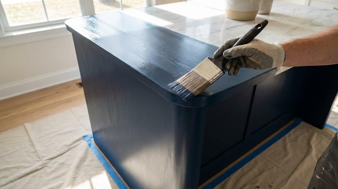 Professional Techniques for a Durable Island Finish