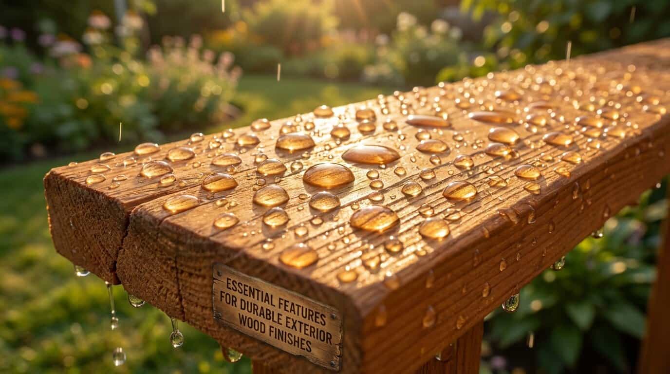 Essential Features For Durable Exterior Wood Finishes