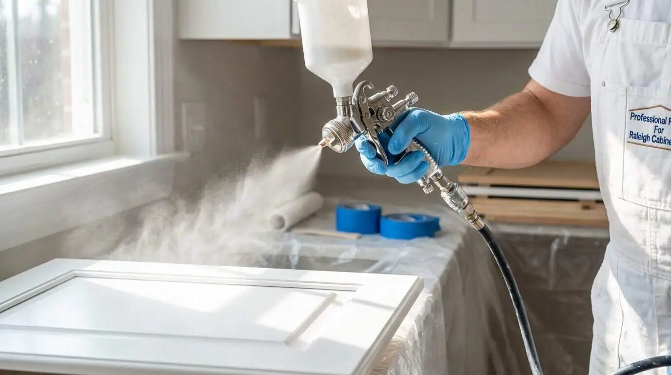 Transform Your Kitchen With Professional Cabinet Painting In Raleigh NC The Professional Process For Raleigh Cabinets