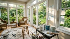 How To Choose The Right Paint For Your Sunroom