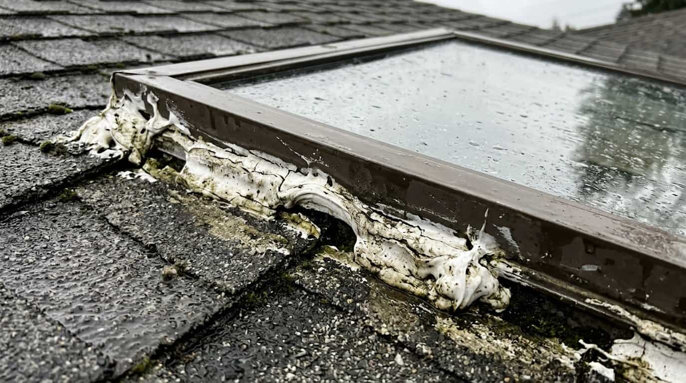 Common Skylight Leak Repair Mistakes To Avoid For A Dry Home Relying On Temporary Caulk Instead Of Proper Flashing